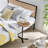 Kimaka Oval Teardrop Couch C-Table or Accent Side Table-1655714500