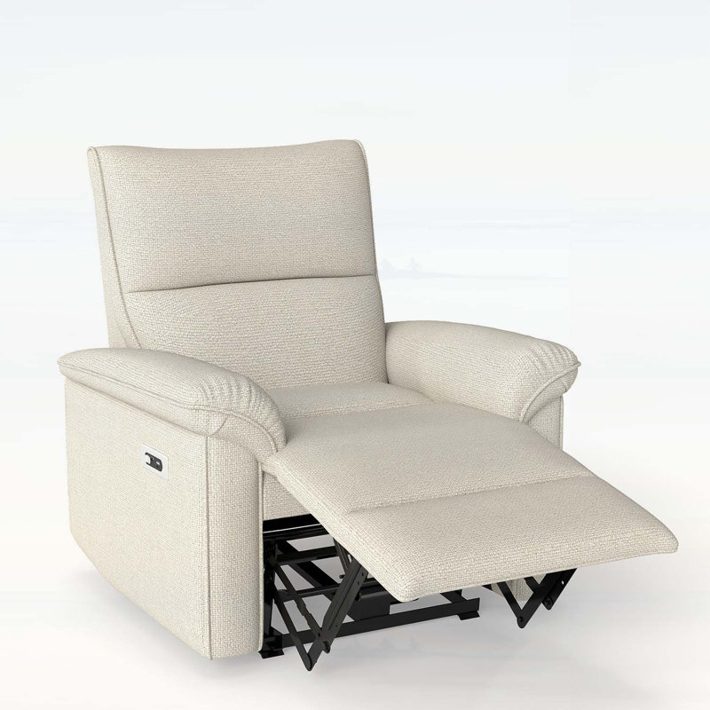 Fauteuil inclinable électrique Zero Wall, Beige/gris