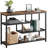 Entryway Table, 4-Tier Console Table with Storage Shelves