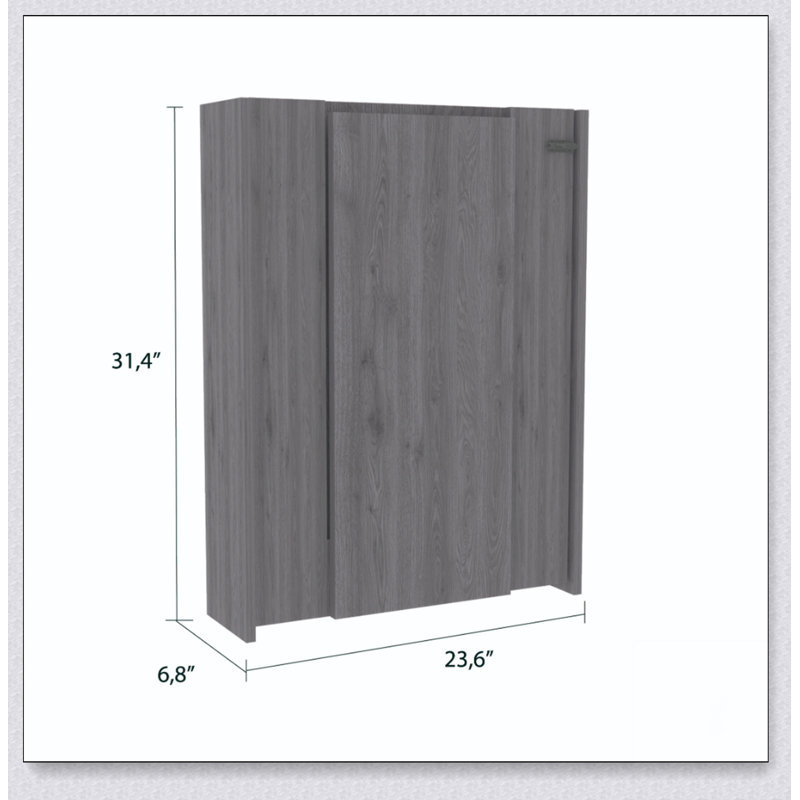 Wilmington 10-Shelf 2-Piece Kitchen Set with Island and Foldable Table, Perfect for Storage and Space Efficiency