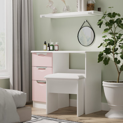 Taetum Dressing Table Storage Included