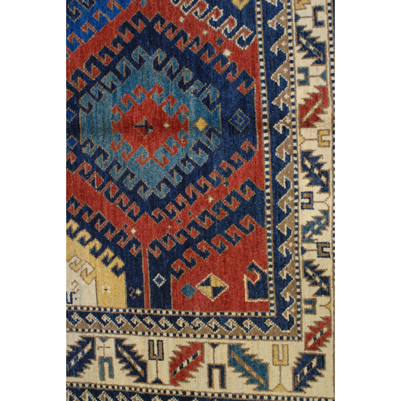 Tufenkian Outlet Kazak Wool Southwestern Area Rug, Rectangle 5' x 7'
