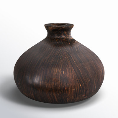 Solid Wood Table Vase