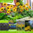 Solar Powered Integrated LED Metal Pathway Light Pack