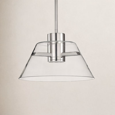 Sinclair Dimmable Glass Single Light Pendant