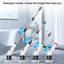 Adjustable Cleaning Brushes with Replaceable Head