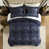 Patchwork bleu marine