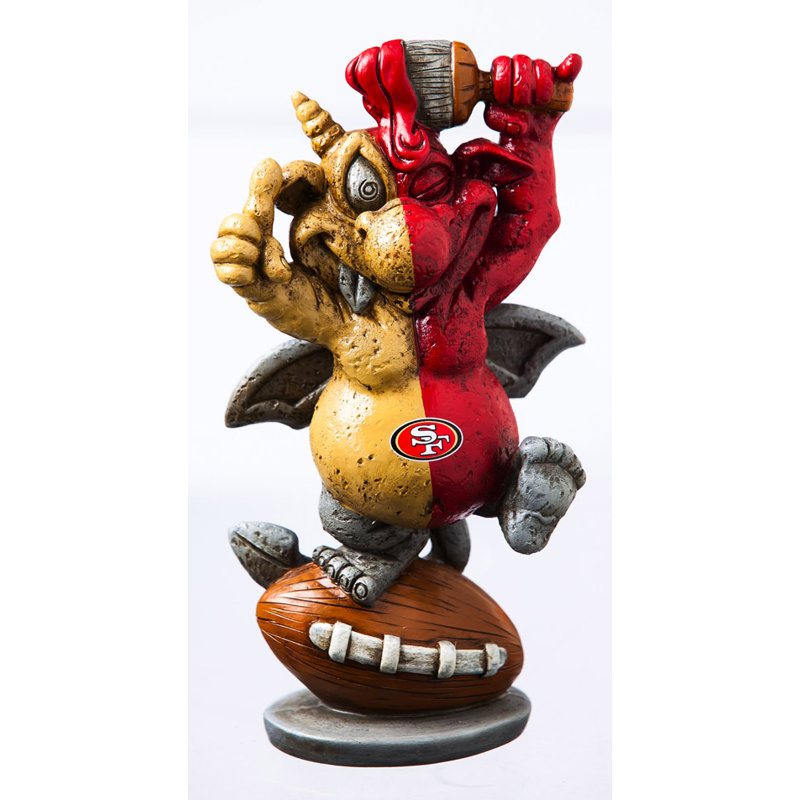 Statue de jardin "go" goyles NFL, 49ers de San Francisco