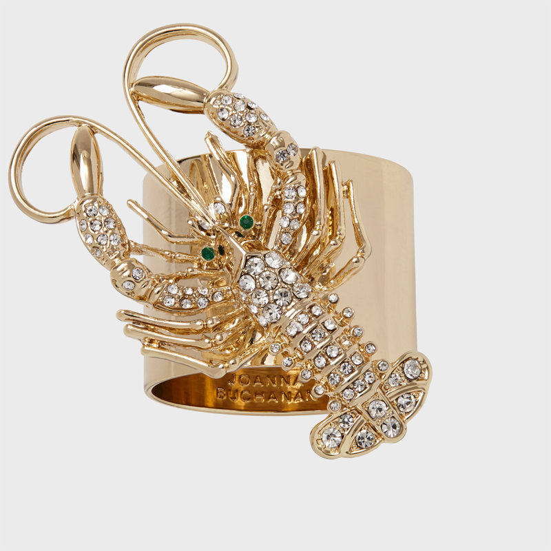 Sparkle Lobster Napkin Rings