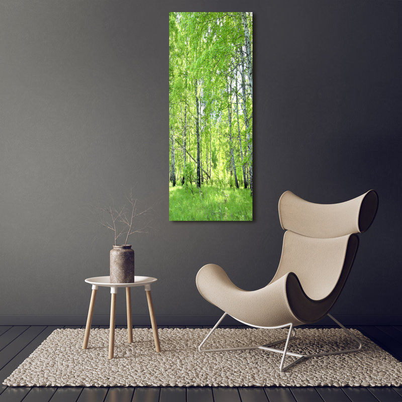 Birch Forest - Wrapped Canvas Print