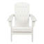 Chaise Adirondack d'extérieur pliable résistante aux intempéries Auren (ensemble de 2)-1965847870
