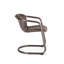 Chaise avec accoudoirs en métal Gubman-752541171