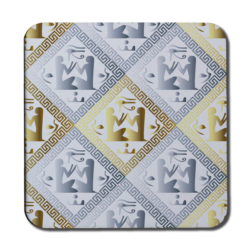 Square 6 Piece Coaster Set