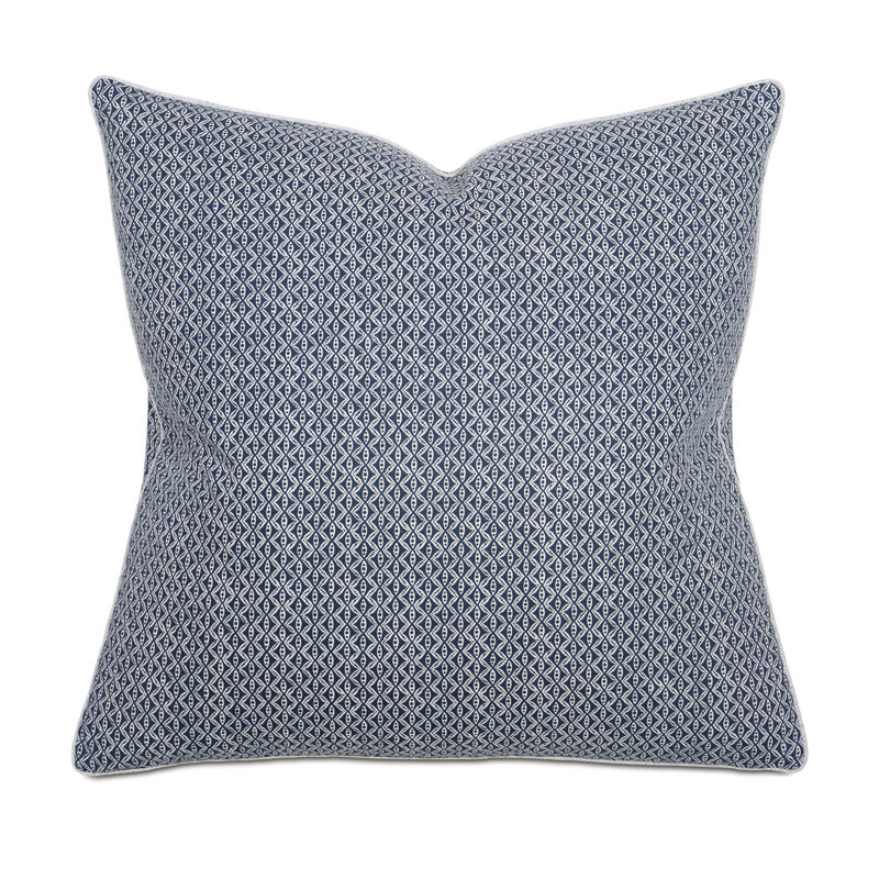 Nico Square Pillow Cover & Insert, 20" x 20", Polyester