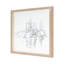 Lignes floues I - art mural