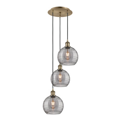 Luminaire suspendu 3 lumières Ellington