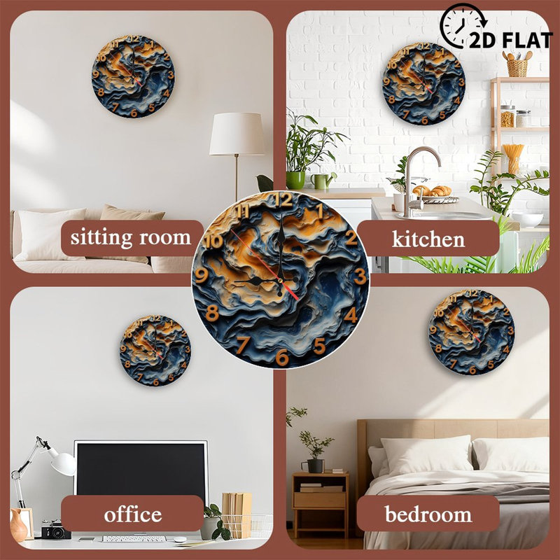 Horloge artistique