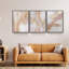 Abstrait - Peinture sur toile 3 pièces-86896366-86896367