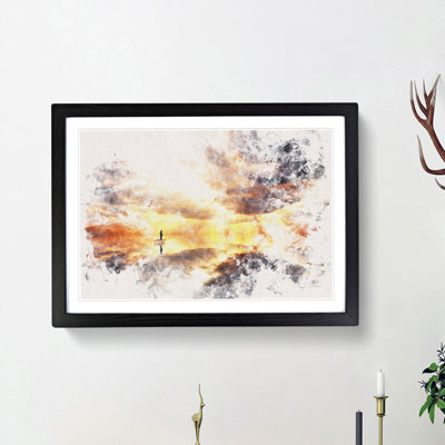 Fishing Boat - Picture Frame Painting Print