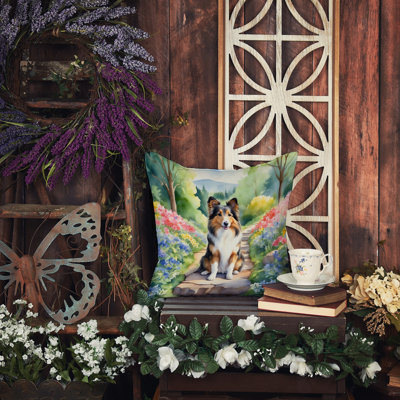 Coussin décoratif réversible Spring