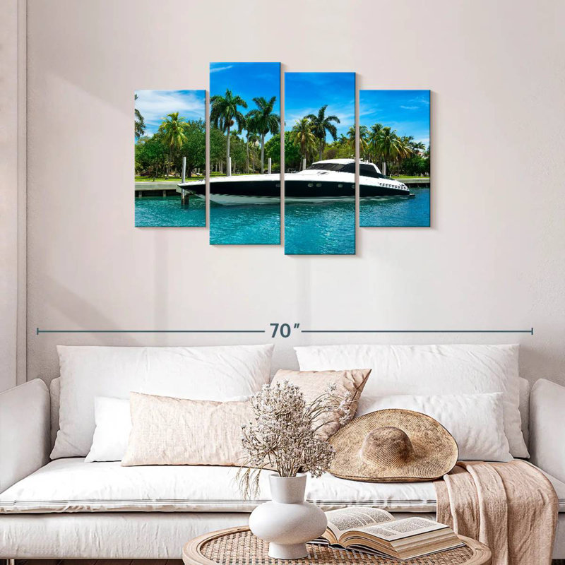 Mehar Yacht In Florida, 27" H x 43" W