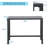 Counter Height 36.97'' Iron Bar Table-159474300-166947702