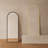Arched Metal Oversized Full Length Mirrors Wall Mirrors with Stand-1700270799-1728060874