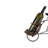 1 Bottle Tabletop Wine Bottle Rack in