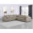Beige Genuine Leather