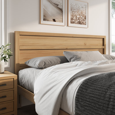 Maddox Modern Wood Panel Headboard by Winston Porter