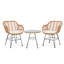 Ridgetop 2 - Person Patio Dining Set Round Table with Cushions Included-1156522221