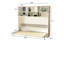 Lit escamotable horizontal avec rangement Mordern Design pour chambre à coucher ou chambre d'amis