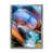 Impression argent sur toile encadrée