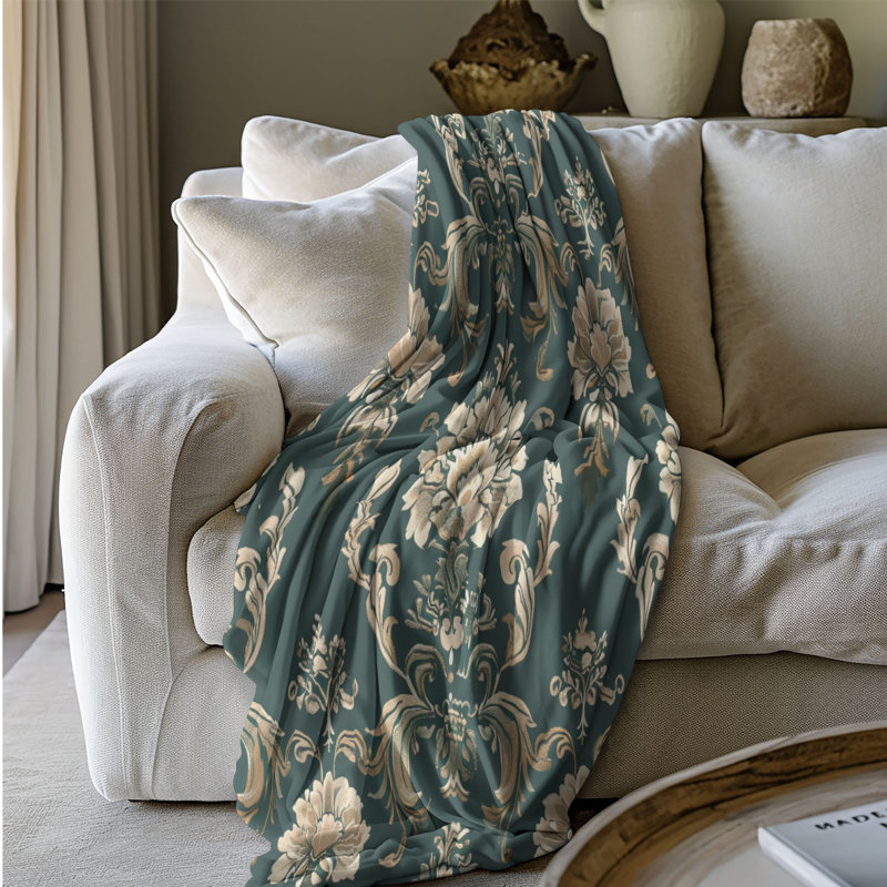 Timeless Patterns - 1 pièce Sherpa Premium, Grand lit