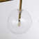 Anusca 7 - Glass Modern Orb Linear Chandelier