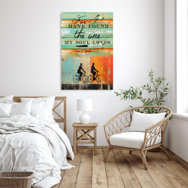 For I Have Found The One My Soul Loves, H 14 po x l 11 po x P 1,25 po