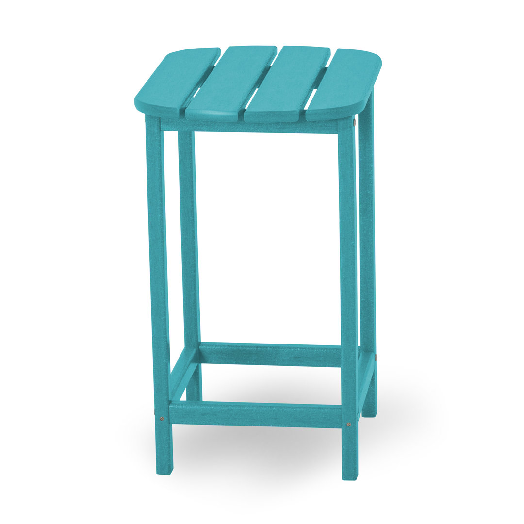 POLYWOOD South Beach 26" Counter Side Table POLYWOOD® Color: Aruba
