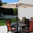 Delaplaine 9' Solid Octagon Market Umbrella with Push-Button Tilt - Beige-2009677771