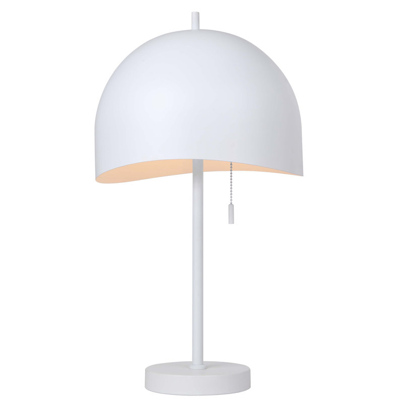 Kwanisha Metal Table Lamp, White, White