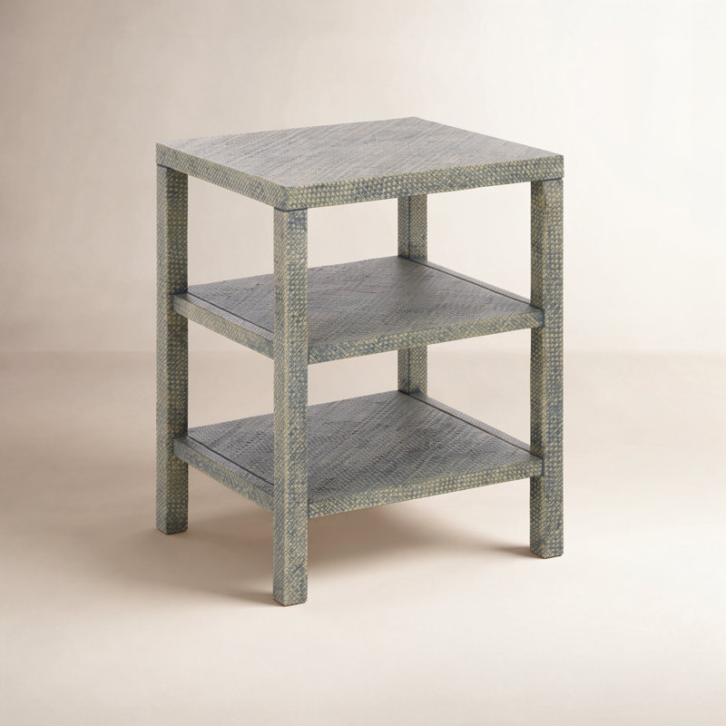 Elvina End Table, Turquoise