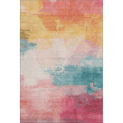 Premium Machine Washable Elize AMF1517 Modern Rug