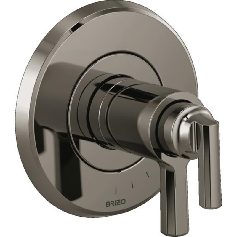 Levoir® TempAssure® Thermostatic Valve Only Trim, Brilliance Black Onyx