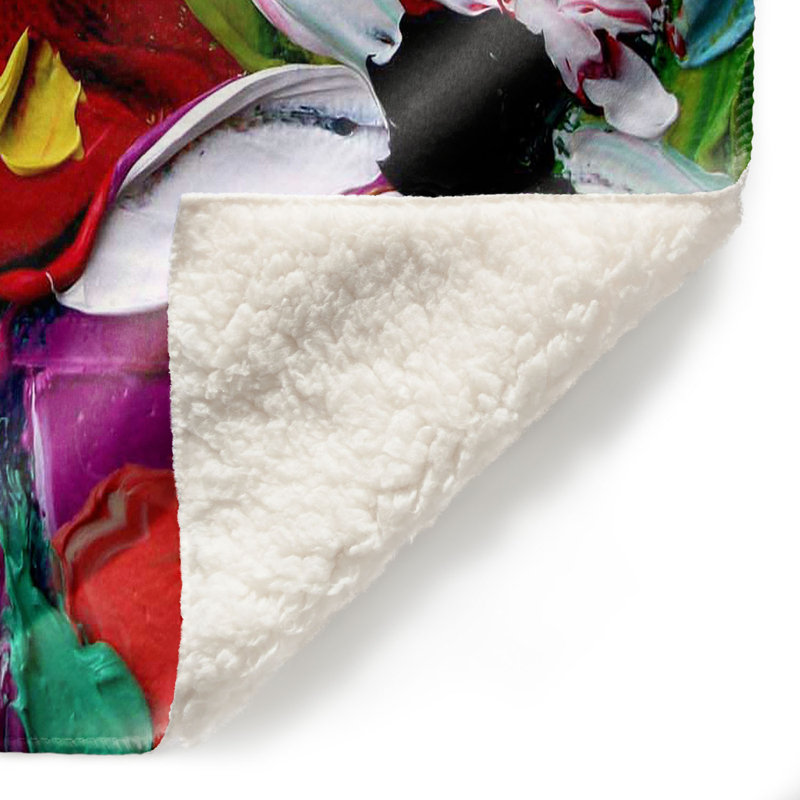  Couverture douce en sherpa, 51 po x 60 po
