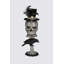Silver Skull Pedestal