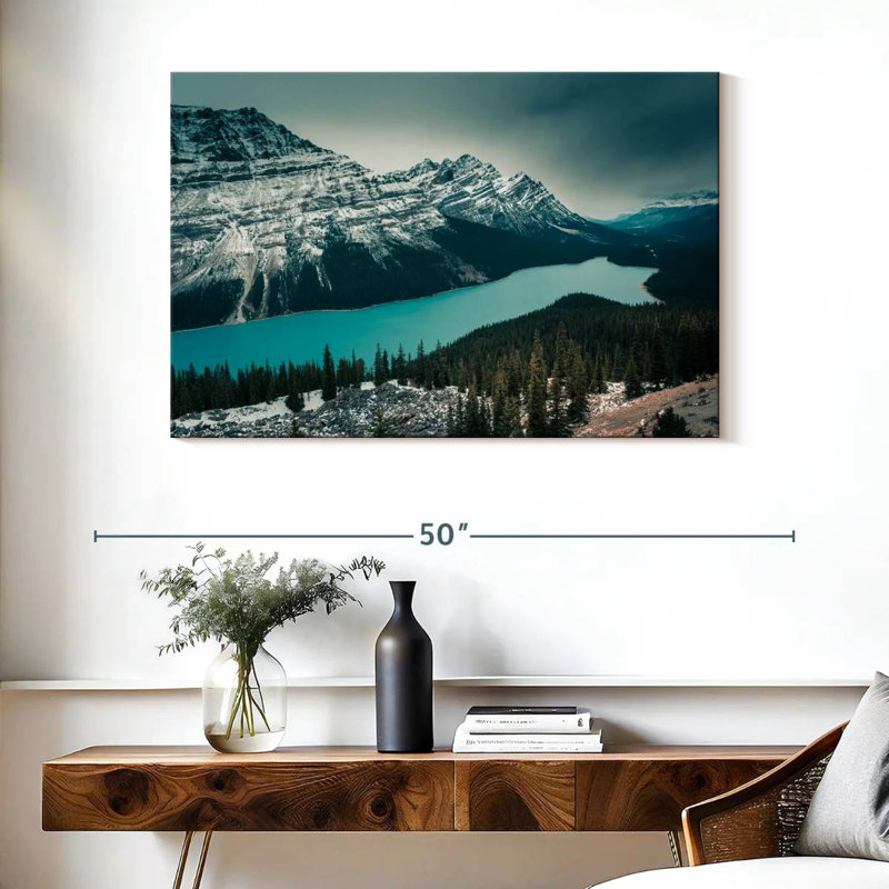 Alvord Peyto Lake, H 26 po x l 39 po
