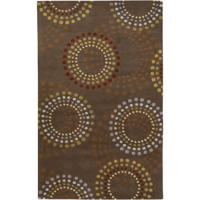 Wool Abstract Indoor Rug