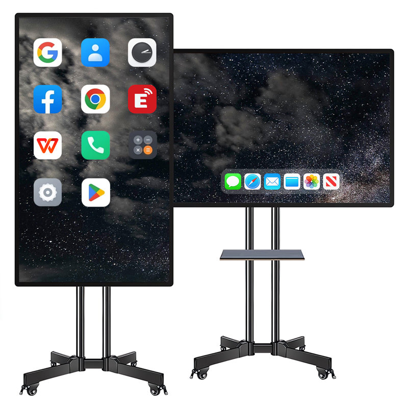 Système de double écran tactile sans fil à écran tactile 49 pouces JYXCN Smart TV pour salon, bureau et chambre à coucher