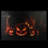LED Lighted Jack-O-Lanterns in a Cemetery Halloween Canvas Wall Art 23.5" x 15.5"