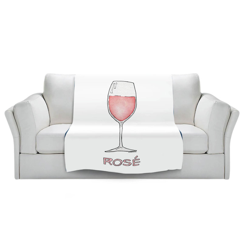  Couverture à cocktail Rose, 68 po x 80 po