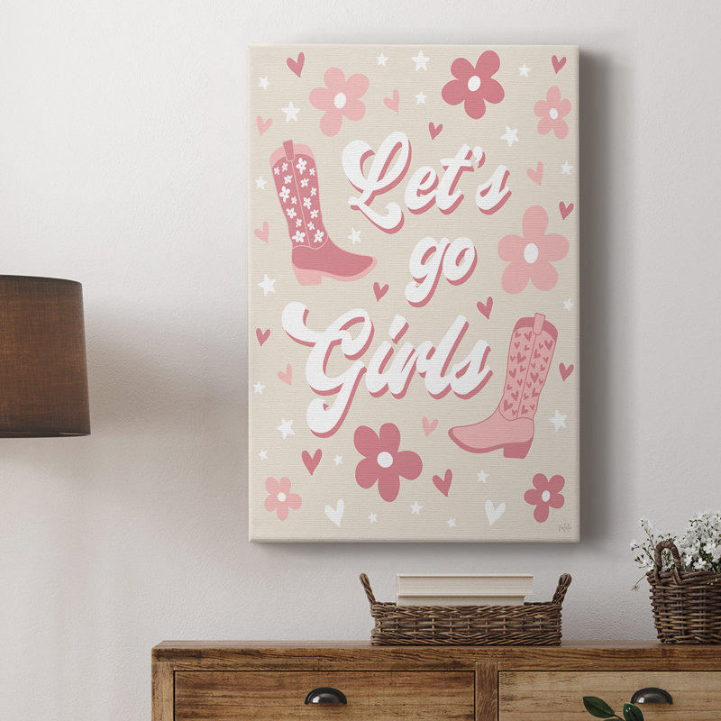 «Let Go Girls» - galerie Cavas sur mesure, H 36 po x l 24 po